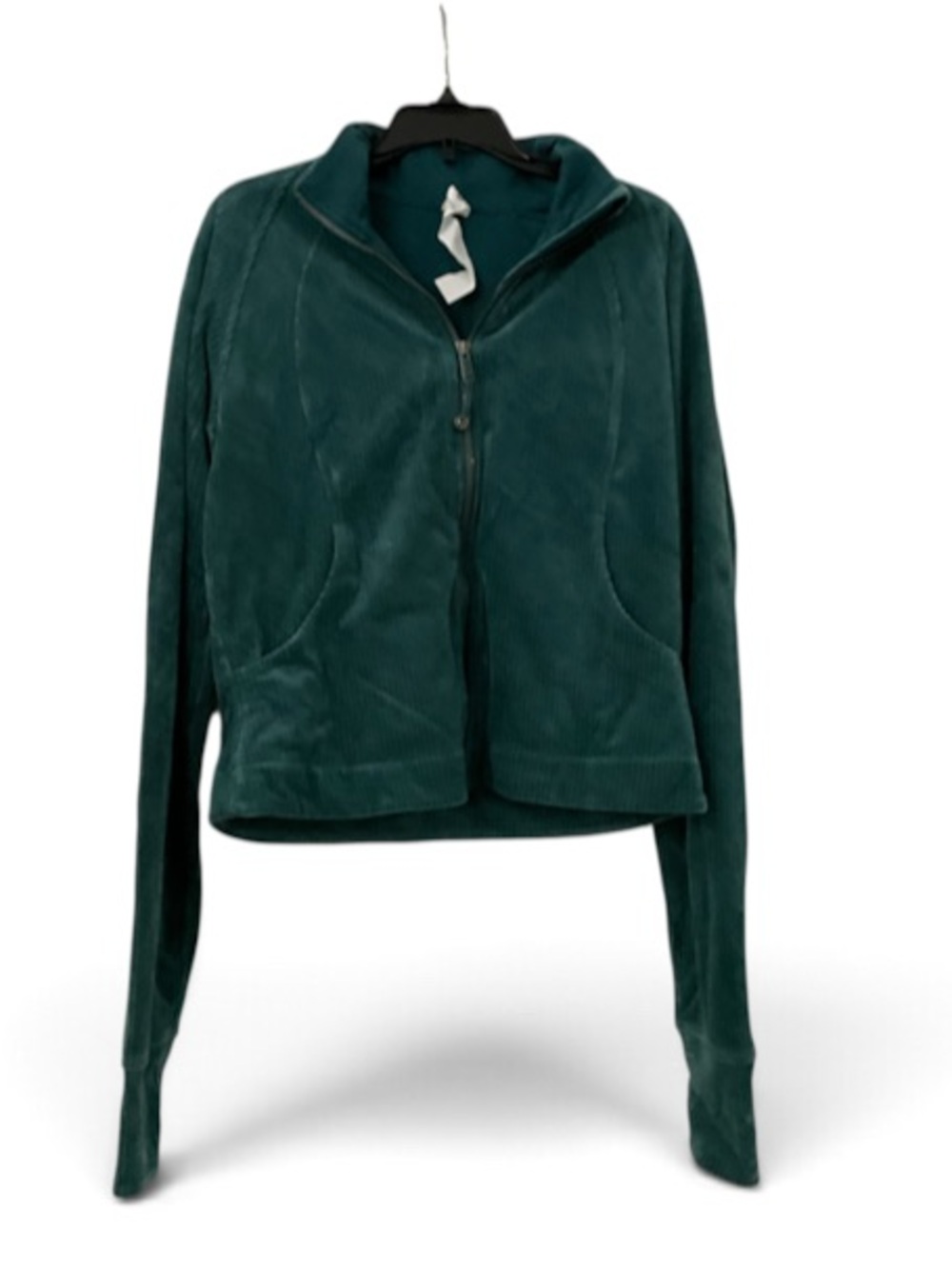 NWT Lululemon women’s green track jacket sz 8
